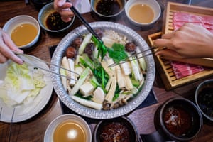 shabu-shabu hot pot