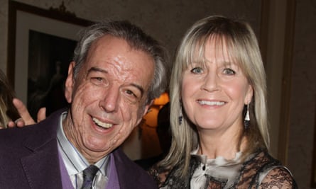 Rod Temperton and his wife Kathy attending a Teenage Cancer Trust concert at the Royal Albert Hall in London in 2012.