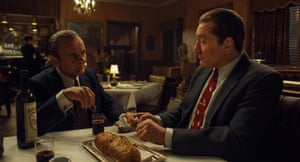 Joe Pesci and Robert De Niro in a scene from The Irishman.