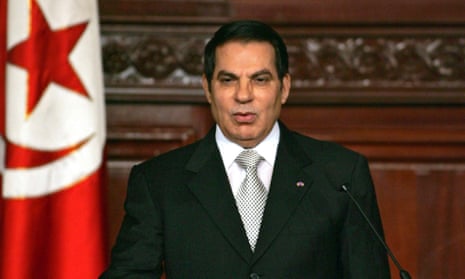 Ben Ali in Tunis in 2009.