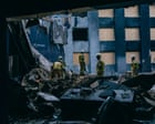 ‘We could hear the roof collapsing’: how Russian missiles devastated Kyiv’s cultural sites