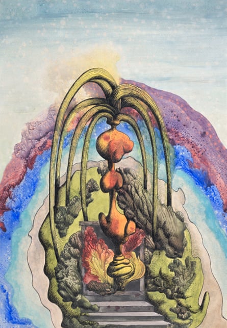 A work by Ithell Colquhoun from the 5,000-item archive.