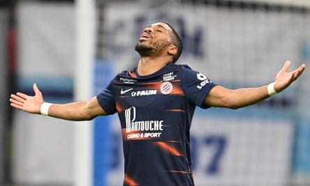 Arnaud Nordin a marqué pour Montpellier alors qu'ils tenaient Marseille à un match nul 1-1