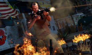 The game’s most interesting – and violent – character, Trevor Philips