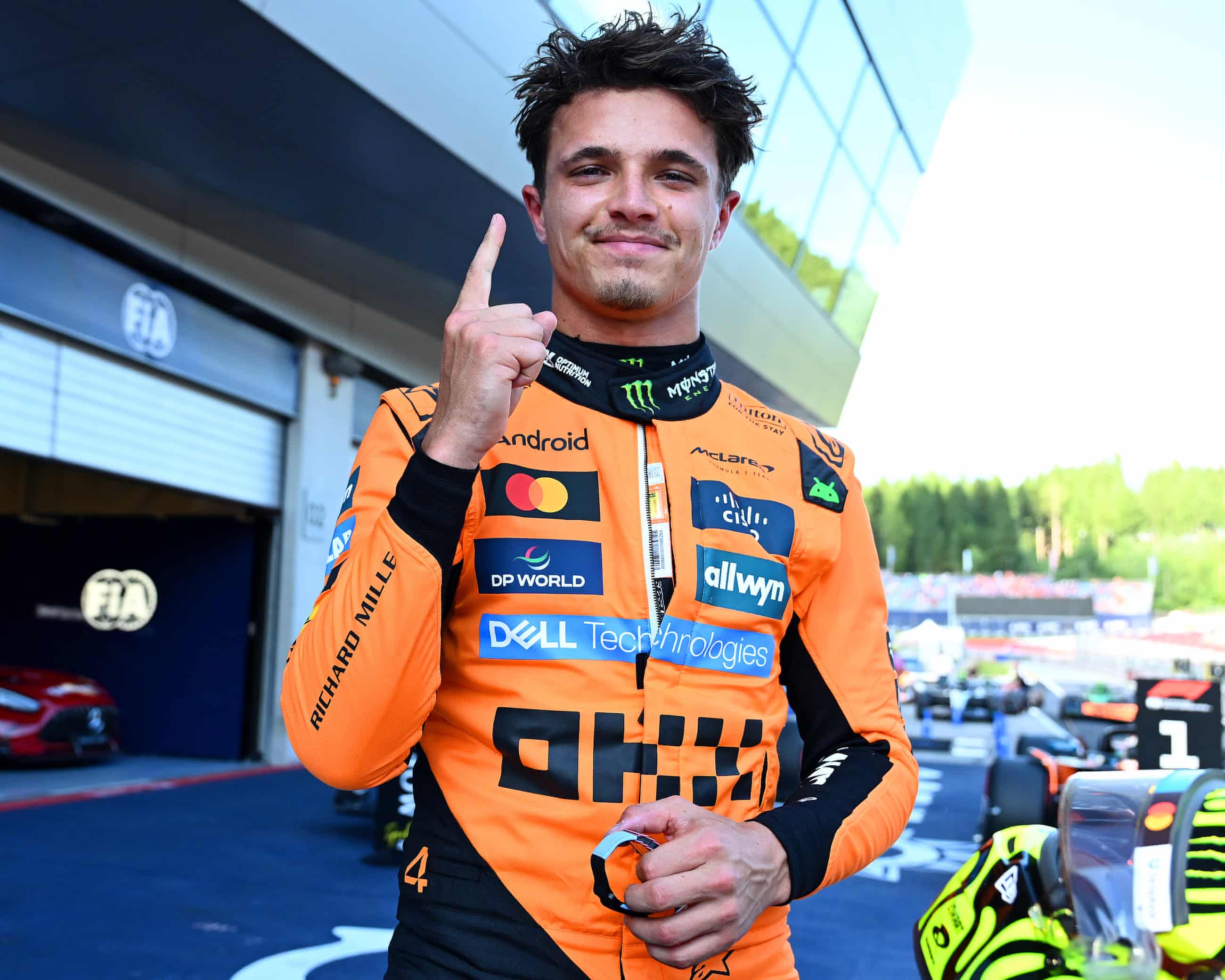 Lando Norris storms to Austrian F1 GP pole as angry Verstappen slumps to seventh