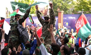 Fans outside the ground before the match.