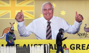 A United Australia party billboard