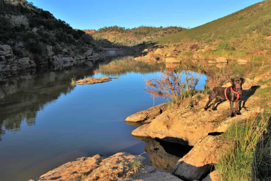 The River Chaza, Huelva