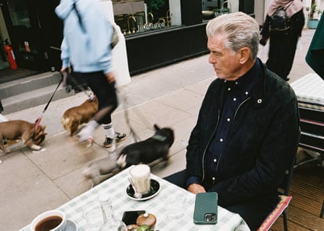 Last stop of the day at a cafe in Primrose Hill.