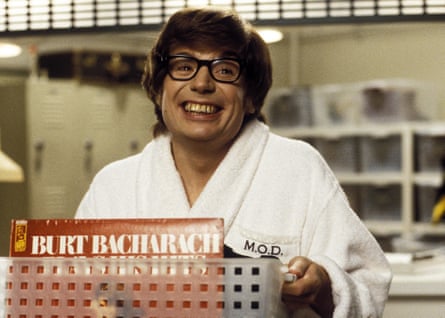 Mike Myers in Austin Powers: International Man of Mystery.