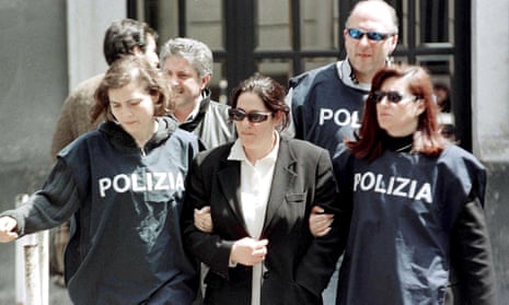 Concetta Scalisi, one of the women who ran the Laudini Mafia clan, arrested in 2001.