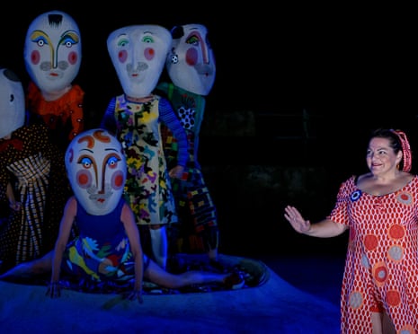An indomitable spirit ... Vicky Stavropoulou as Lysistrata.