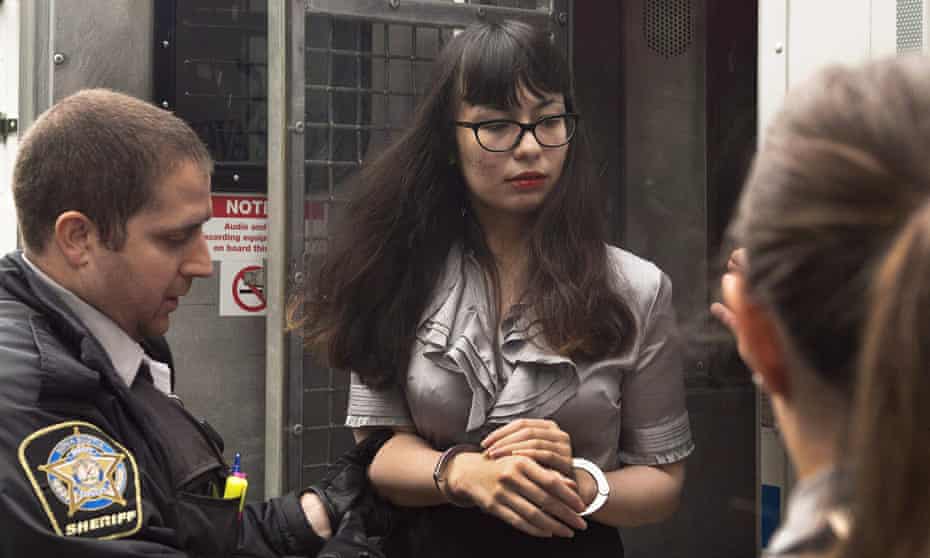 Lindsay Souvannarath arrives in court in Halifax in July 2015.