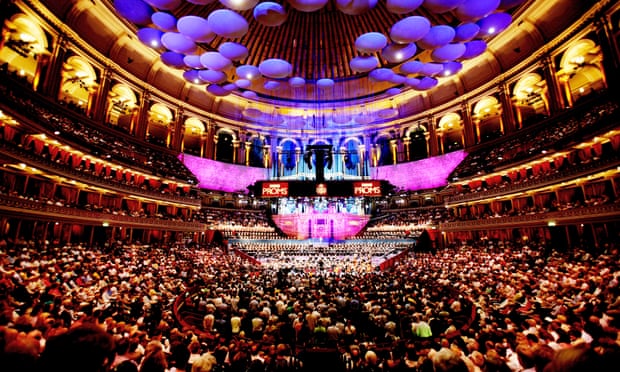 A full house at the BBC Proms in the Royal Albert Hall, London. The season will reopen at full capacity this year, after concerts were held to an empty room in 2020.