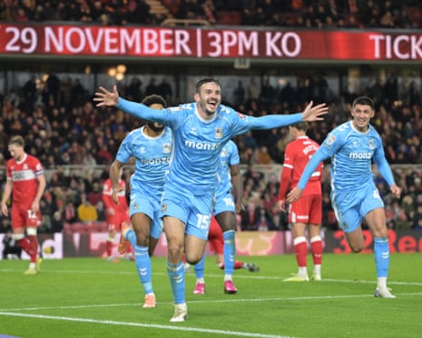 Coventry sink Boro as Ipswich climb to fourth in Championship Coventry sink Boro as Ipswich climb to fourth in Championship