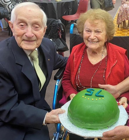 Abram et Cesia à l'occasion de leur 75e anniversaire de mariage