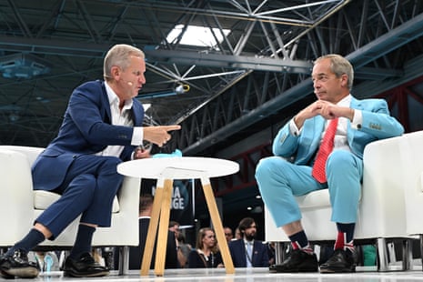 Farage calls Reform conference protest backlash ‘utter nonsense’ amid police appeal – UK politics live