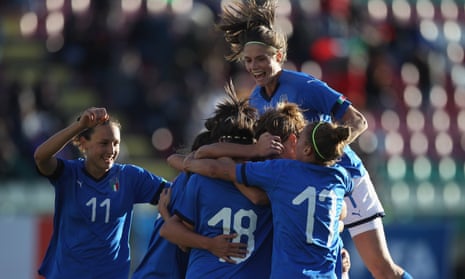 Italian women's footballers aim for where men failed – a place in the World  Cup, Italy