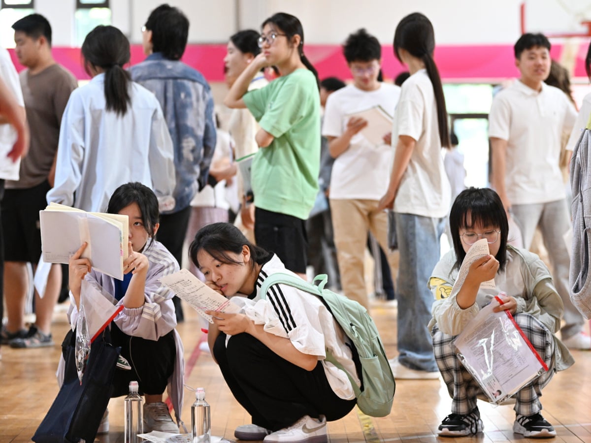 Chinese tech firms freeze AI tools in crackdown on exam cheats | China | The Guardian