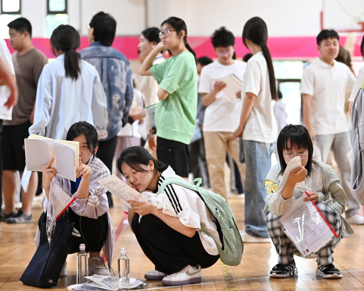 Chinese tech firms freeze AI tools in crackdown on exam cheats | China | The Guardian