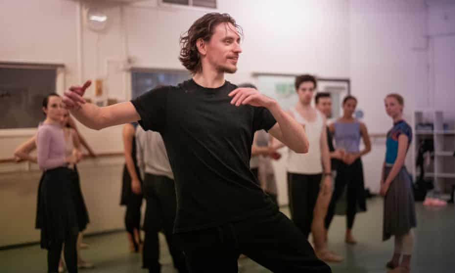 ‘Kids change us in a positive way, for sure.’ Sergei Polunin in rehearsal for Romeo and Juliet in London.