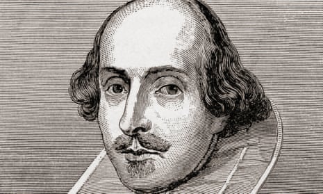 Engraving of Shakespeare