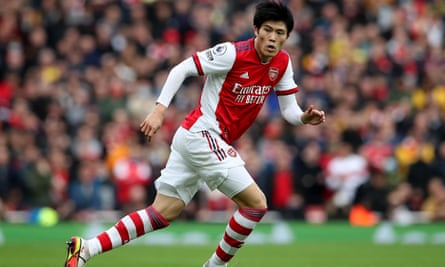 Takehiro Tomiyasu joined in summer 2021 at Mikel Arteta’s insistence and has been a big success.