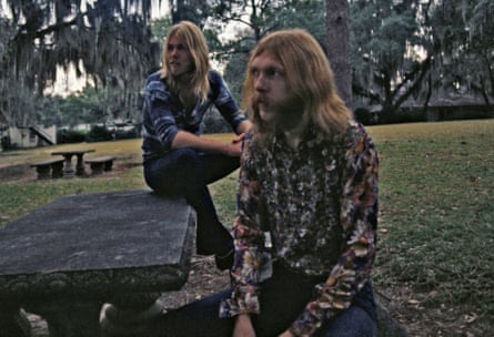 Gregg Allman and Duane Allman in 1970