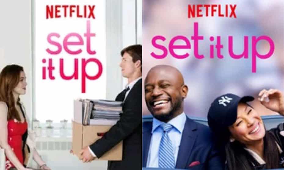 Set It Up is made to look like a two-hander between Taye Diggs and Lucy Liu, rather than the white couple.