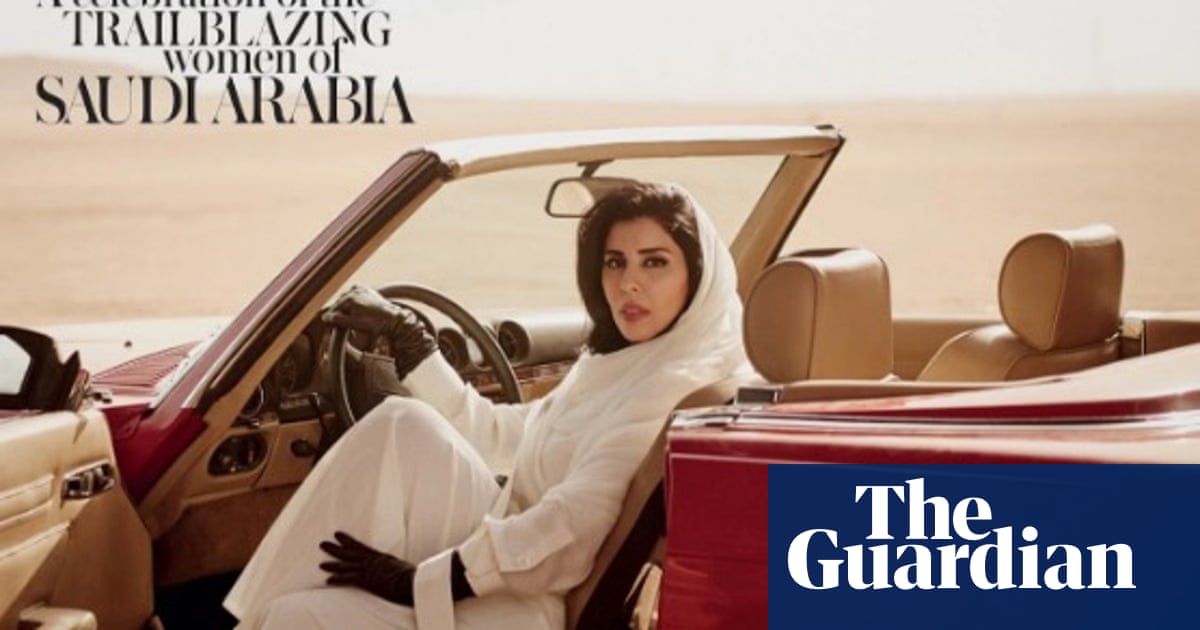 Row Over Vogue Arabia Cover Featuring Saudi Princess In Driving