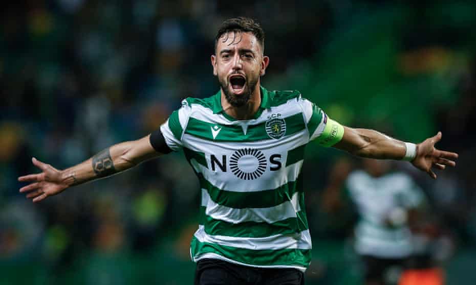 Bruno Fernandes has been with Sporting since 2017. 