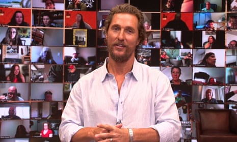 A screengrab from Matthew McConaughey’s The Art of Livin’