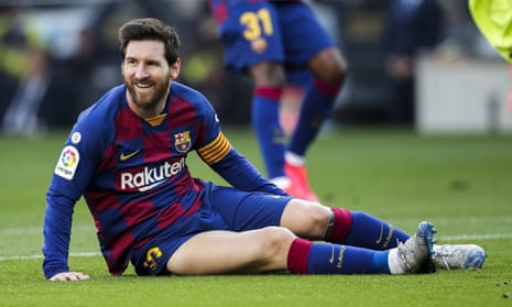 Lionel Messi said: ‘The way we are right now I don’t think it’s enough to win the Champions League.’