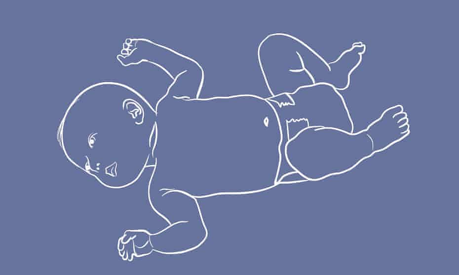 Illustration of a baby
