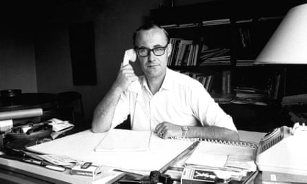 Ingvar Kamprad at his desk in the 1960s