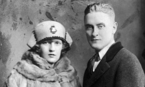 Portrait of American author F Scott Fitzgerald and his wife Zelda in 1921.