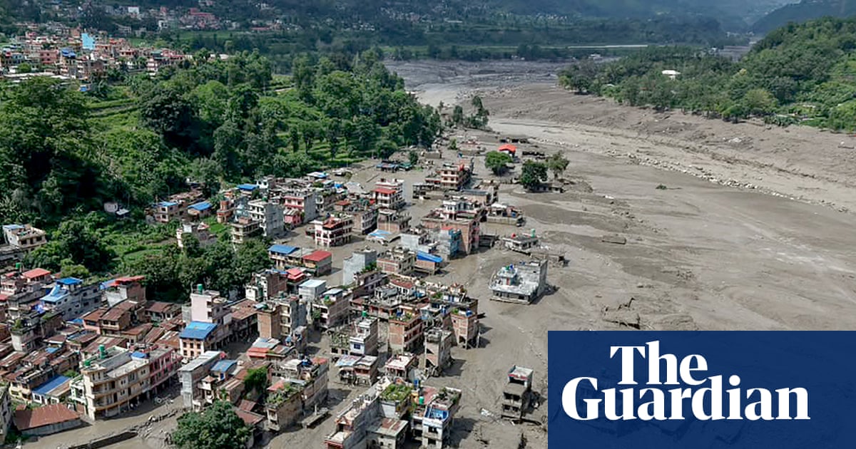 Photo: Theguardian Nepal-China Border Flood: At Least 46 Dead, Hundreds Missing After Avalanche