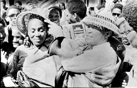 Miriam Makeba and Hugh Masekela
