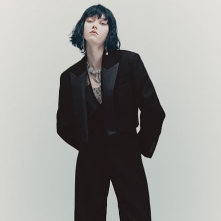 H&M Studio Collection Wool tuxedo blazer