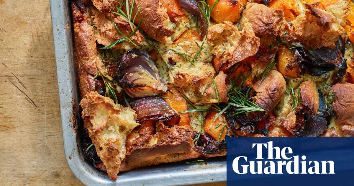 Anna Jones Recipe For Vegetarian Toad In The Hole With Mustard And Ale Gravy Food The Guardian