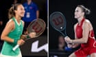 Zheng Qinwen v Aryna Sabalenka: Australian Open 2024 women’s singles final – live