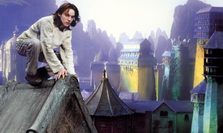 One of Christopher Hobbs’ sets for the BBC’s Gormenghast, 2000, with Jonathan Rhys Meyers as Steerpike.