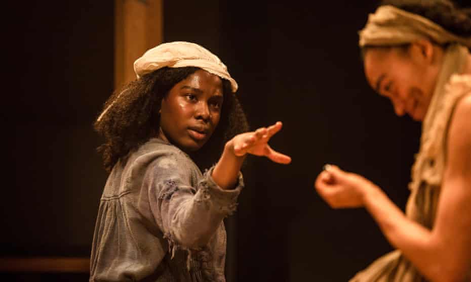 ‘Mesmerising’: Vivian Oparah with Cassie Clare in An Octoroon.