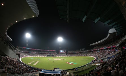 A general view of the Eden Gardens in Kolkata