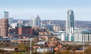 Leeds skyline in 2011