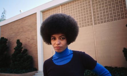 Angela Davis in 1971.