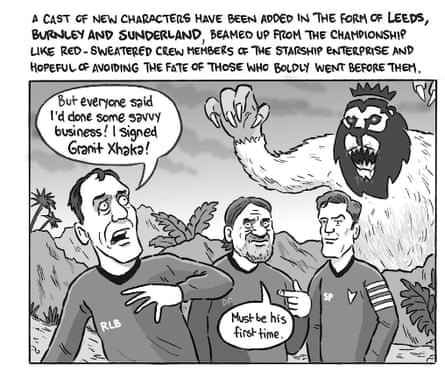 It’s David Squires on … the Premier League soap opera’s grand return
