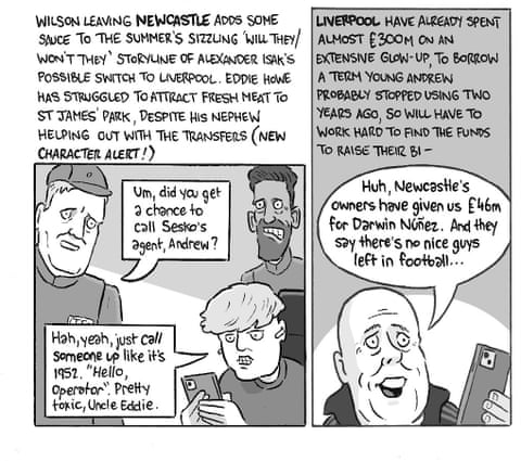 David Squires on … the Premier League soap opera’s grand return, panel 7