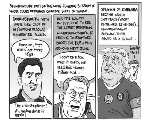 David Squires on … the Premier League soap opera’s grand return, panel 3