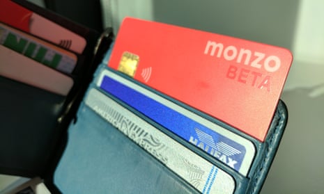 monzo card in wallet
